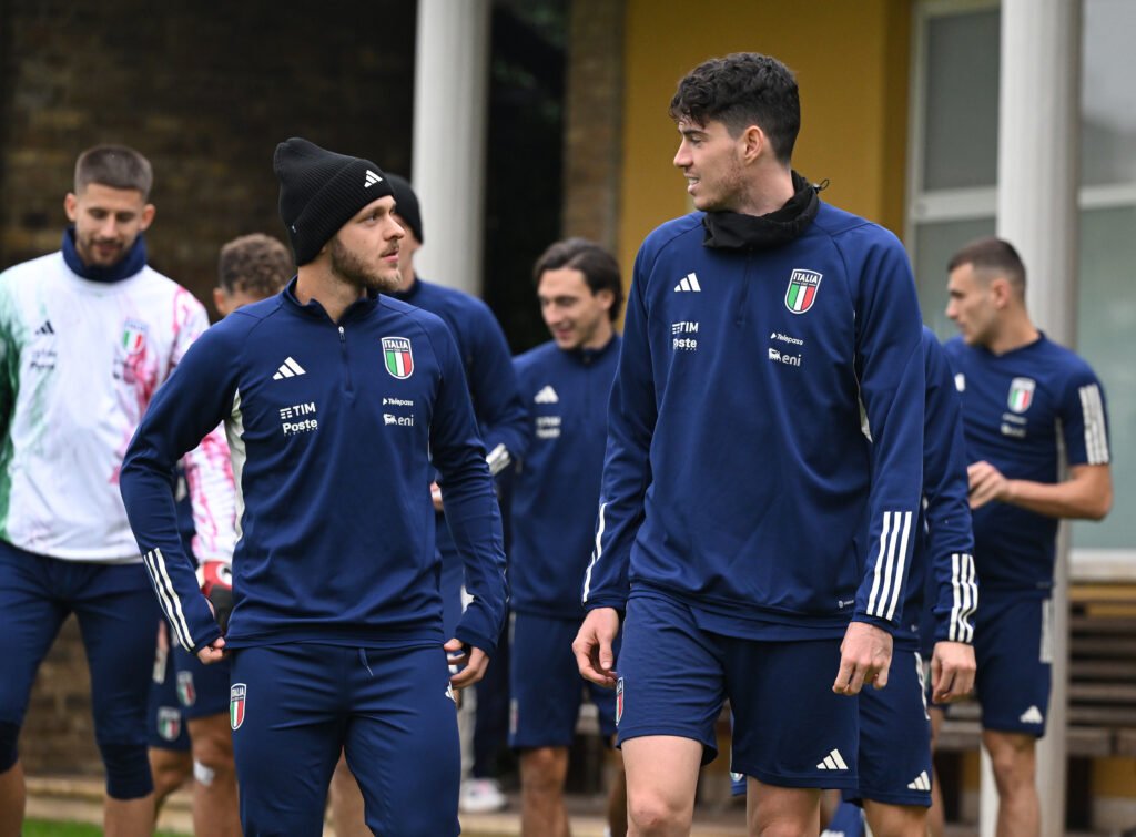 Federico Dimarco e Alessandro Bastoni Inter, Italia