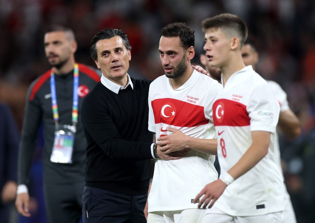 Vincenzo Montella e Hakan Calhanoglu, Turchia