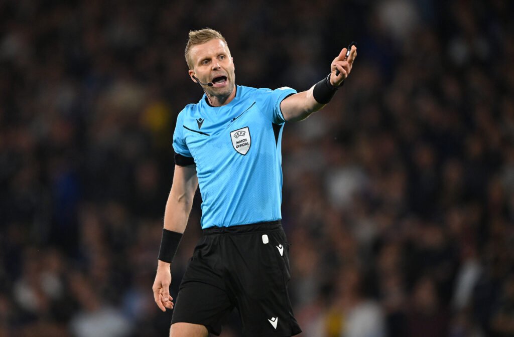 Glenn Nyberg, arbitro Manchester City-Inter