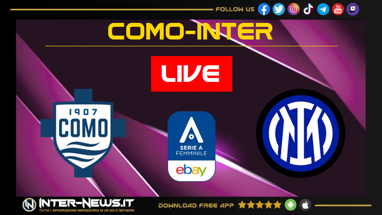 Como-Inter Women, live