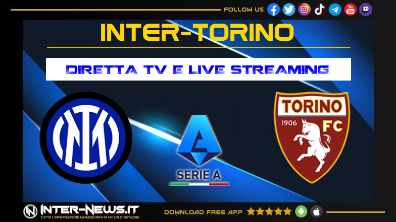 Inter-Torino dove vederla in diretta tv e streaming