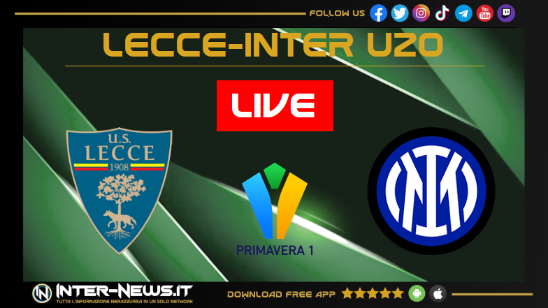 Lecce-Inter-Primavera-Live