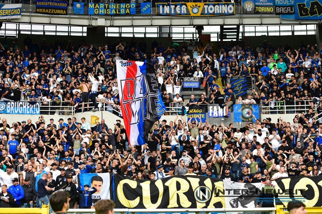 Torino-Inter Curva Nord (Fonte foto Tommaso Fimiano/Inter-News)