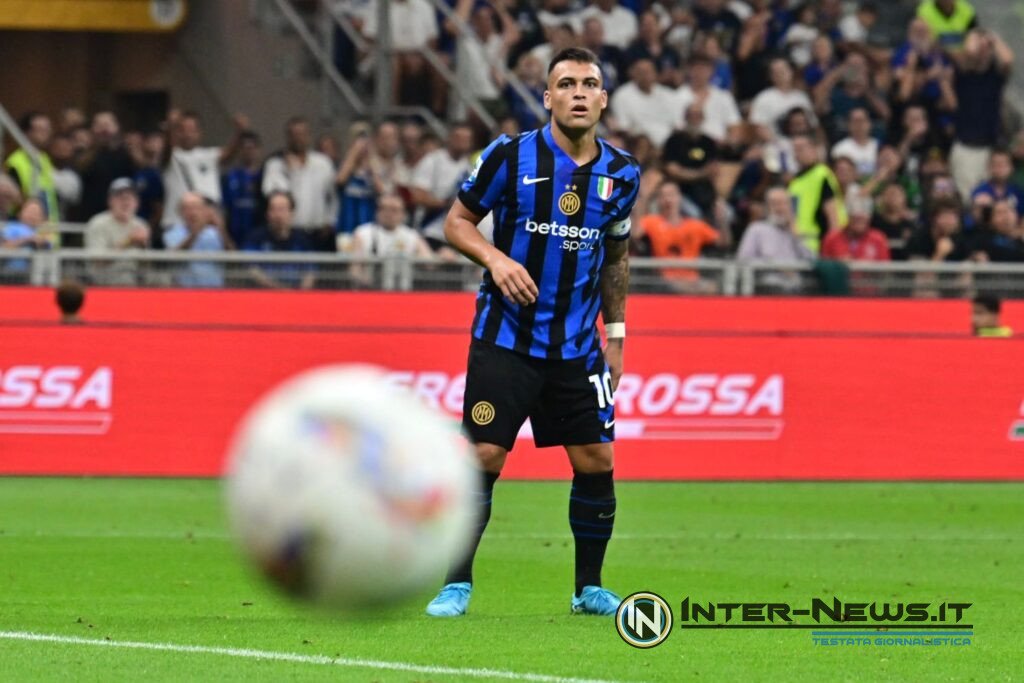 Lautaro Martinez in azione durante Inter-Atalanta di Serie A (Photo by Tommaso Fimiano/Inter-News.it ©)