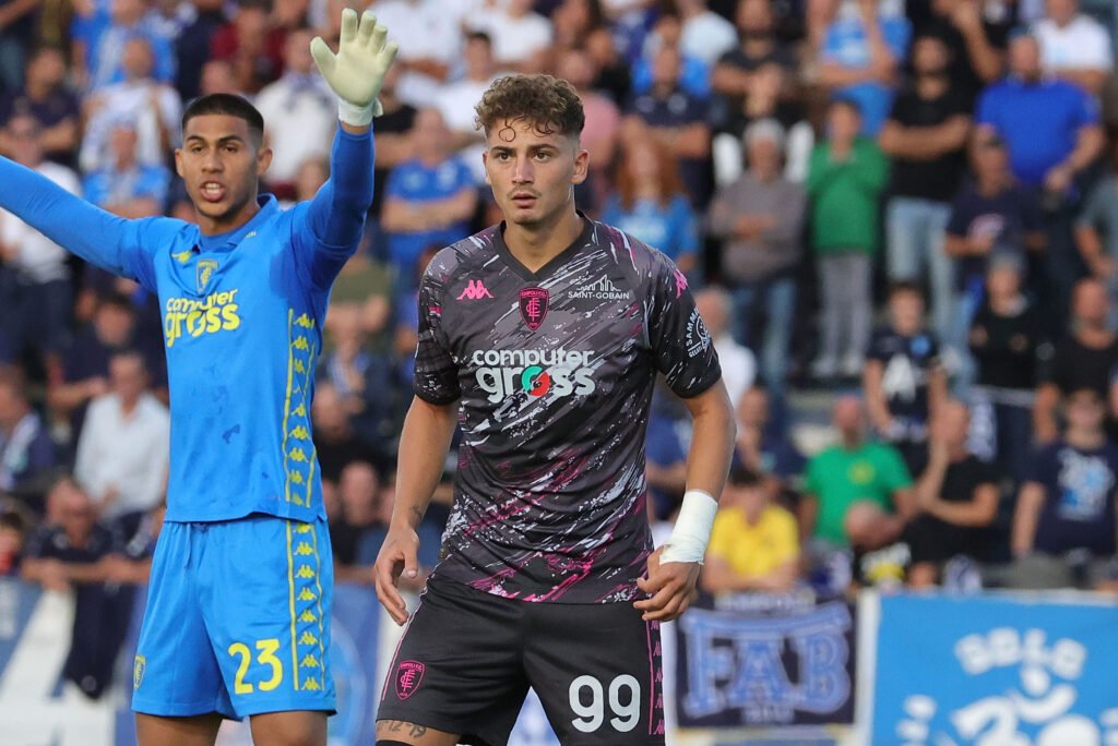 Sebastiano Esposito in Empoli-Juventus