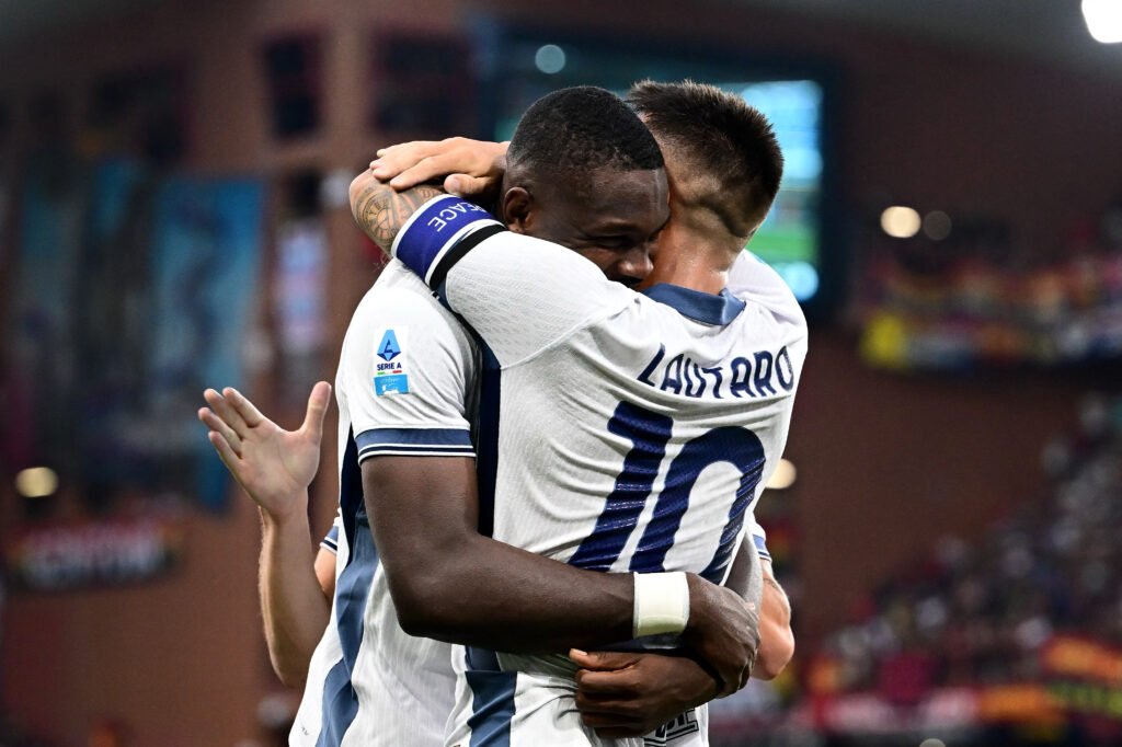 Marcus Thuram e Lautaro Martinez, Genoa-Inter