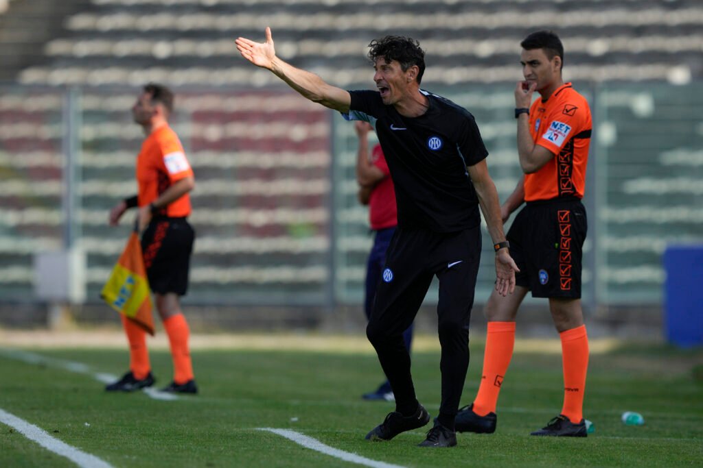 Andrea Zanchetta allenatore della nuova Inter Primavera Under-20 (Photo by Danilo Di Giovanni/Getty Images via OneFootball)