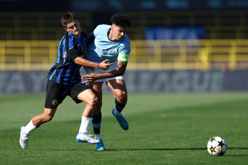 Thomas Berenbruch in Manchester City-Inter Primavera