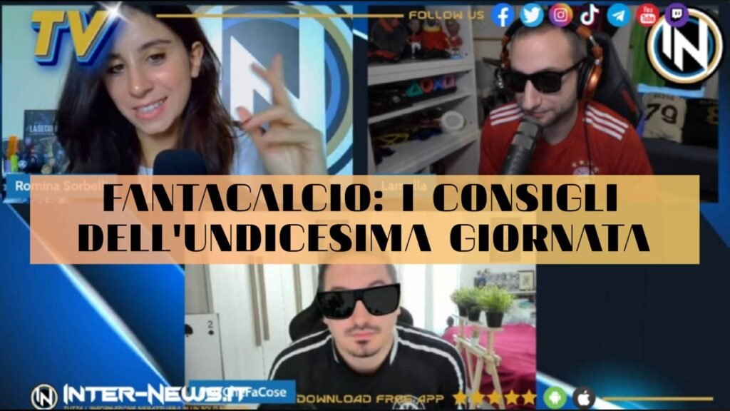 Consigli Fantacalcio - undicesima giornata Serie A. Inter-News 1 novembre 2024