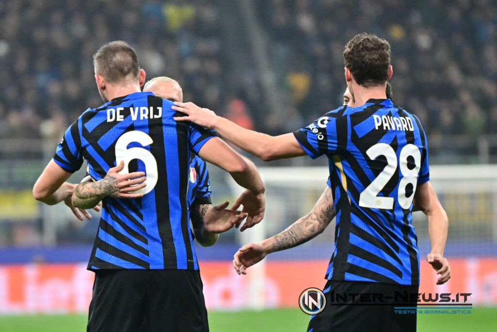 Benjamin Pavard in Inter-Lipsia, Champions League (Photo by Tommaso Fimiano, Copyright Inter-News.it)