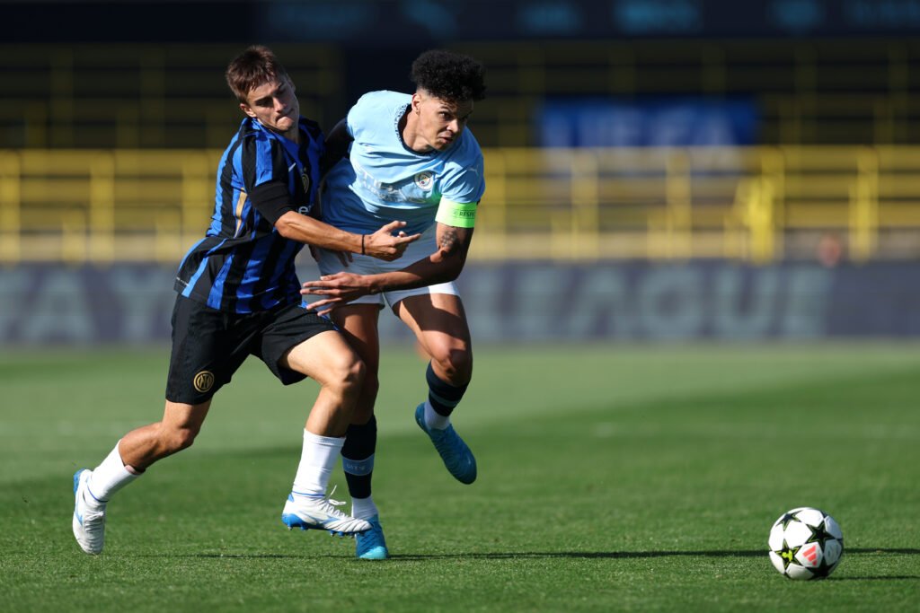 Thomas Berenbruch in Manchester City-Inter Primavera Youth League