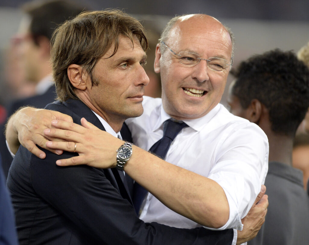 Beppe Marotta e Antonio Conte