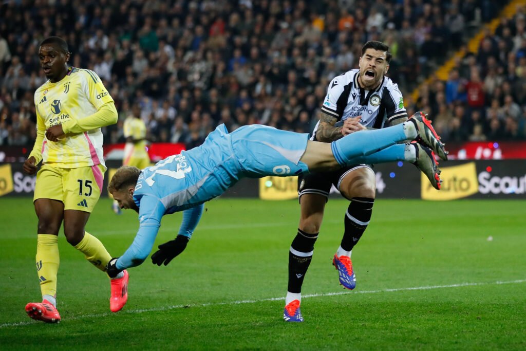 Michele Di Gregorio e Martin Payero, Udinese-Juventus