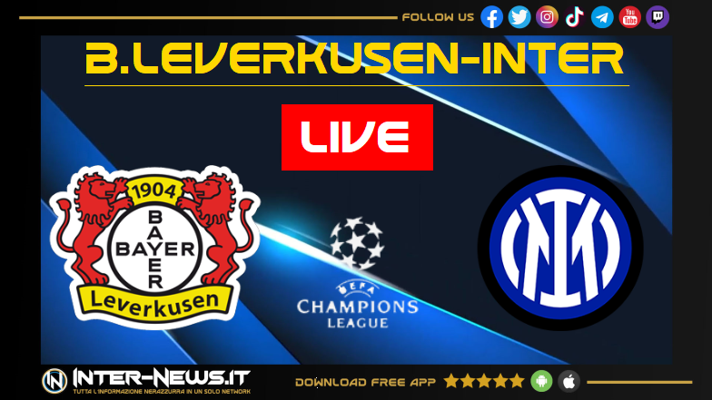 Bayer Leverkusen-Inter Live