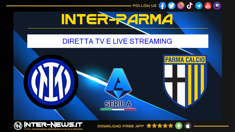 Inter-Parma, dove vederla in diretta tv e streaming