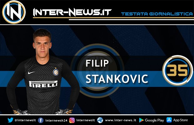 Filip Stankovic in maglia Inter