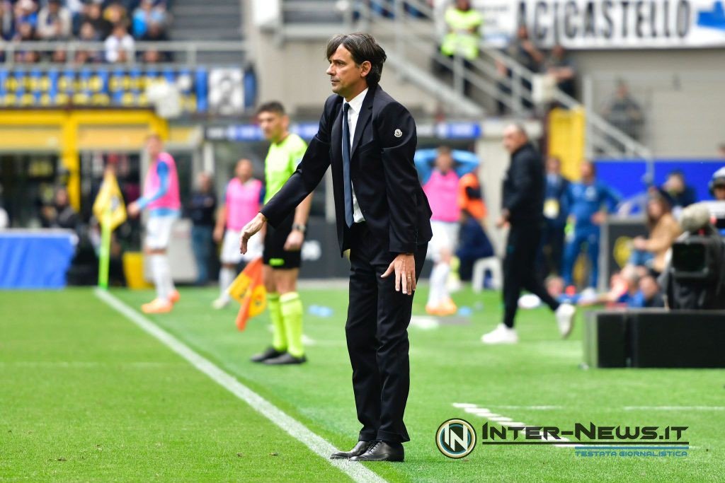 Simone Inzaghi in Inter-Lazio di Serie A (Photo by Tommaso Fimiano/Inter-News.it ©)
