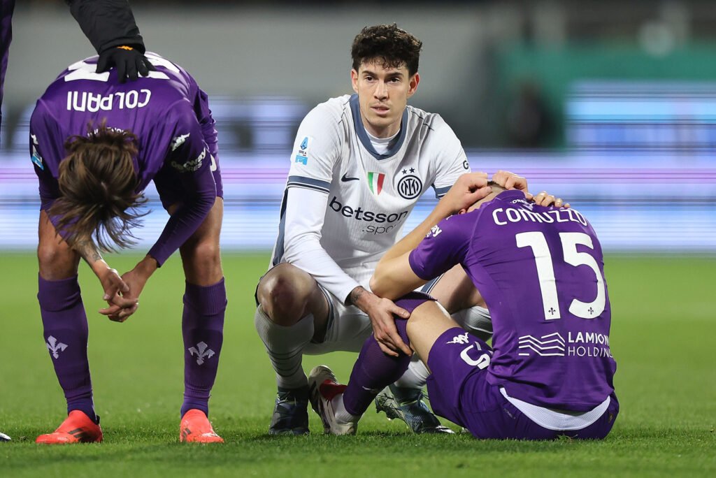Alessandro Bastoni in Fiorentina-Inter
