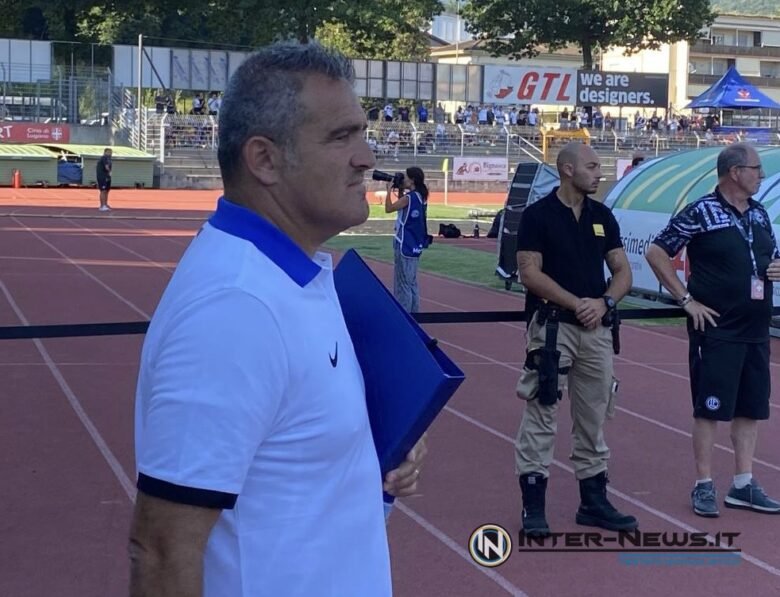 Massimiliano Farris in occasione dell'amichevole Lugano-Inter (Photo by Roberto Balestracci/Inter-News.it ©)