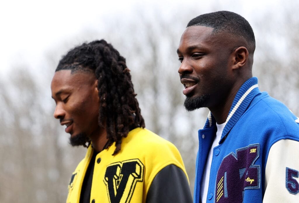 I fratelli Marcus Thuram dell'Inter e Khéphren Thuram della Juventus