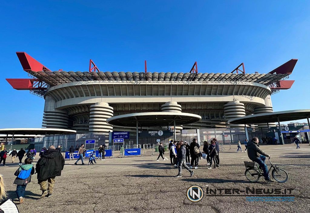 Stadio San Siro Milano per Inter-Lecce