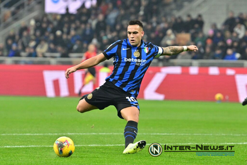 Lautaro Martinez in Inter-Parma