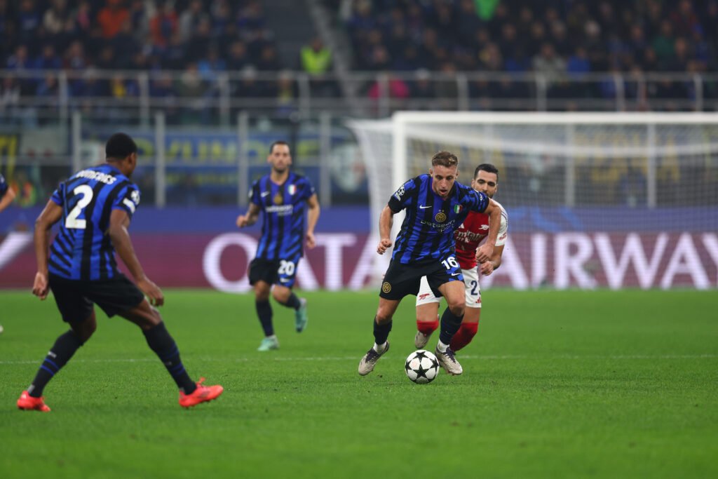 Davide Frattesi, Inter-Arsenal in Champions League