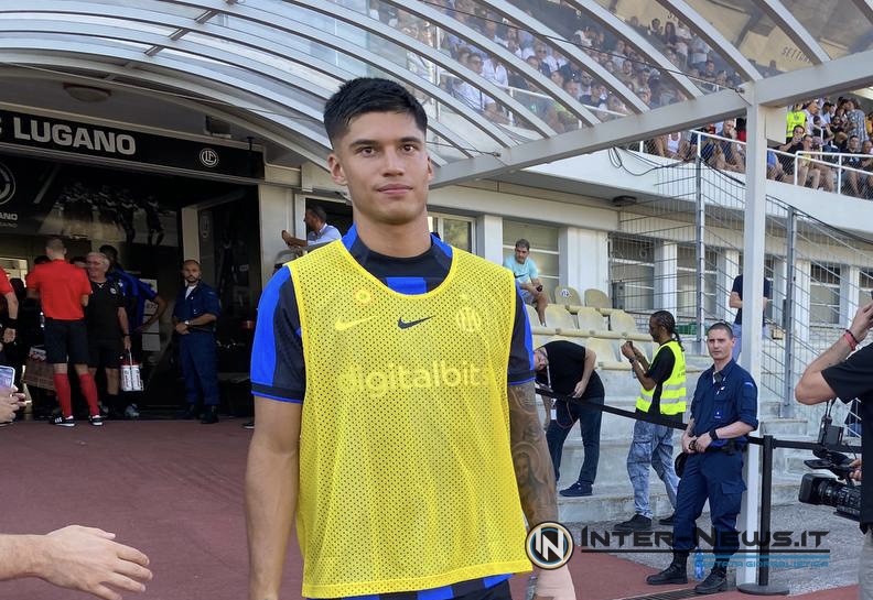 Joaquin Correa in occasione dell'amichevole Lugano-Inter (Photo by Roberto Balestracci/Inter-News.it ©)