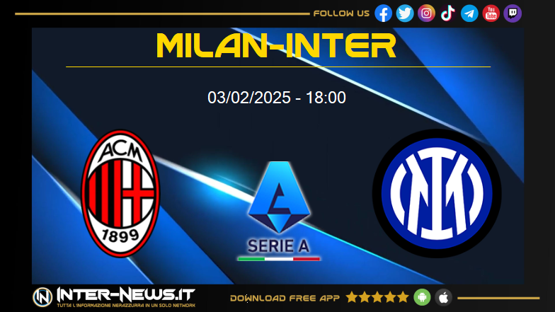 Milan-Inter probabili formazioni
