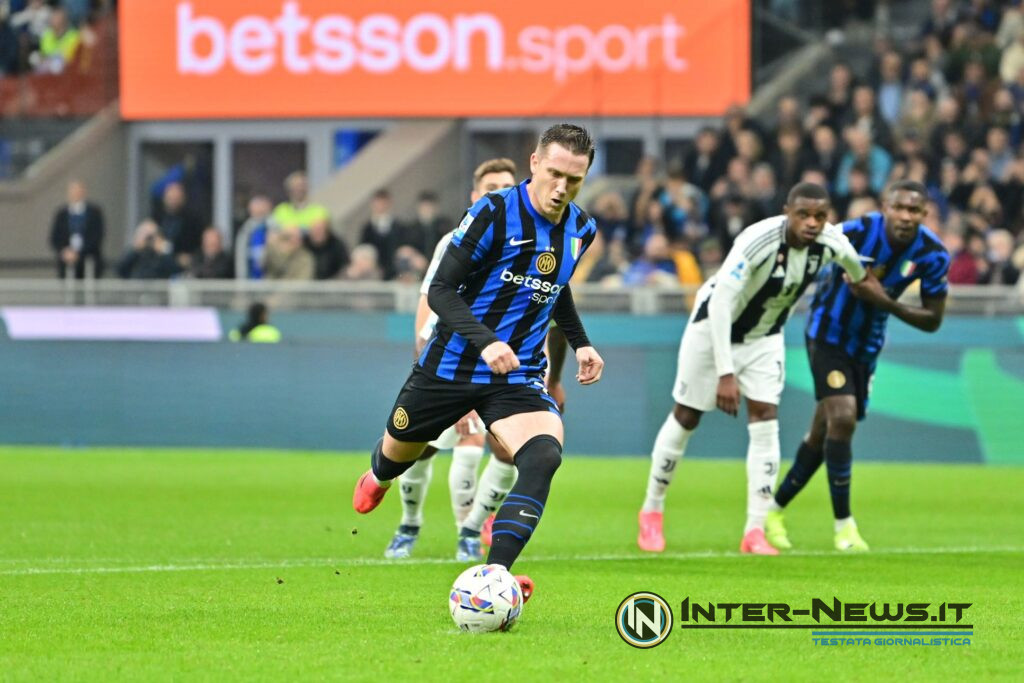 Piotr Zielinski, Inter-Juventus (Photo by Tommaso Fimiano / Copyright Inter-News.it)