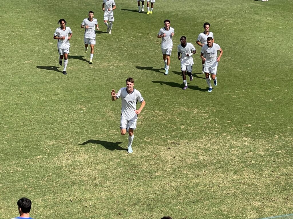 Matteo Spinaccè, Cagliari-Inter Primavera