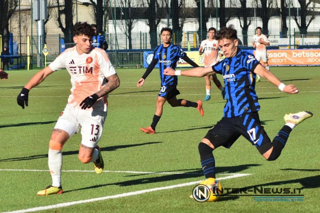 Matteo Motta in Inter-Roma Primavera