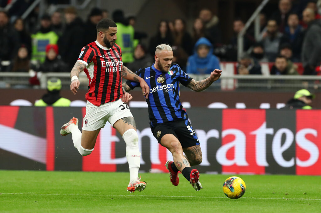 Federico Dimarco e Kyle Walker, Milan-Inter, Serie A