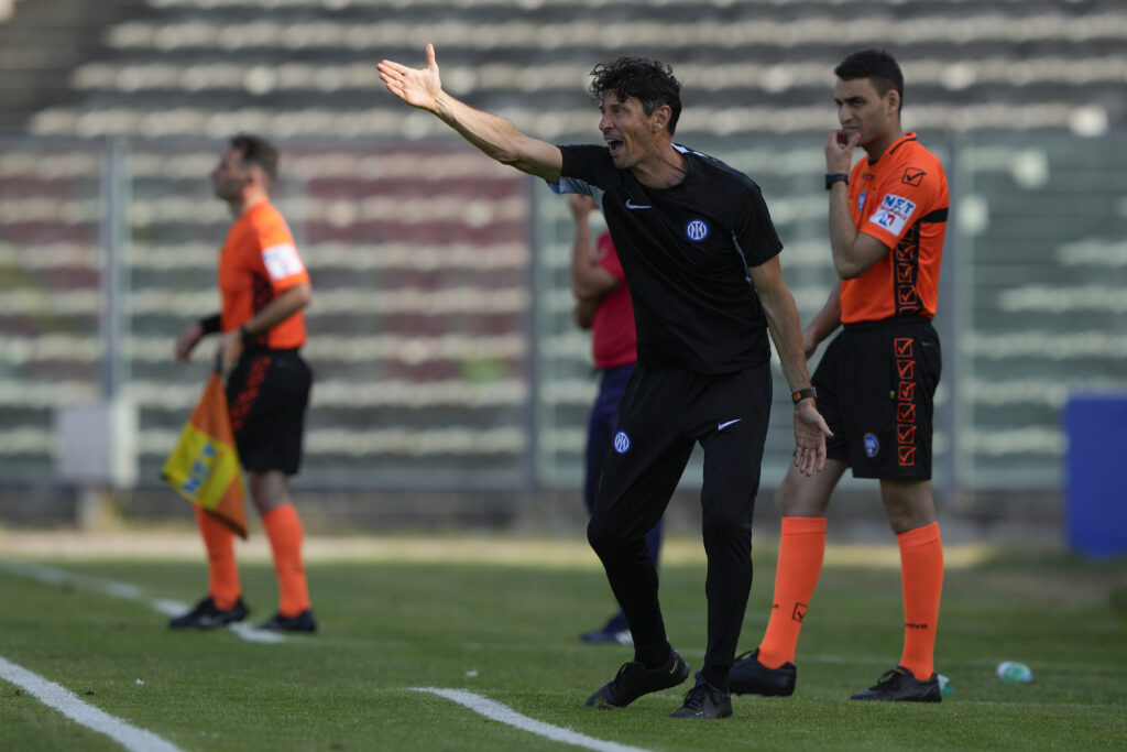 Andrea Zanchetta allenatore della nuova Inter Primavera Under-20 (Photo by Danilo Di Giovanni/Getty Images via OneFootball)