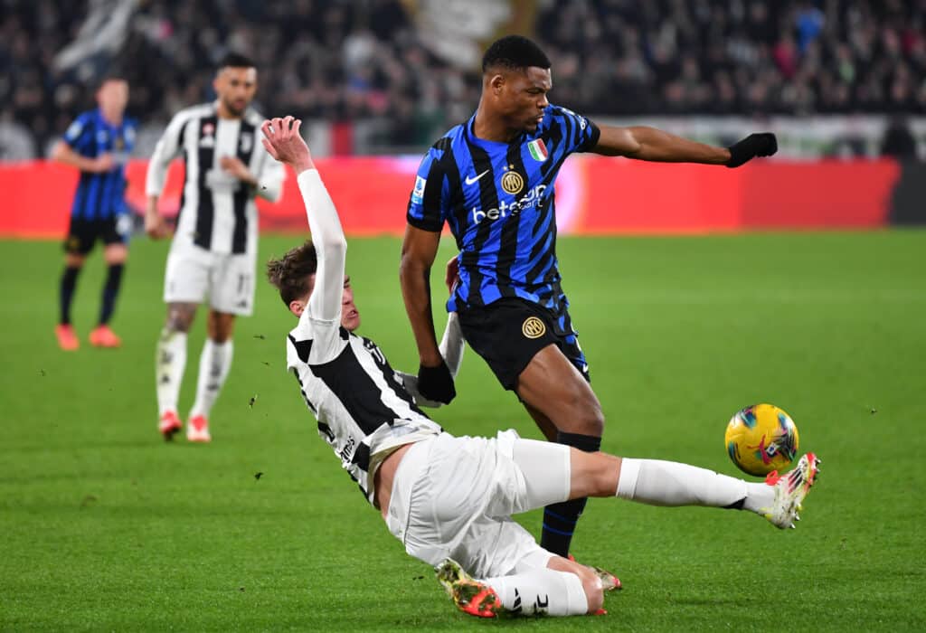 Denzel Dumfries, Juventus-Inter