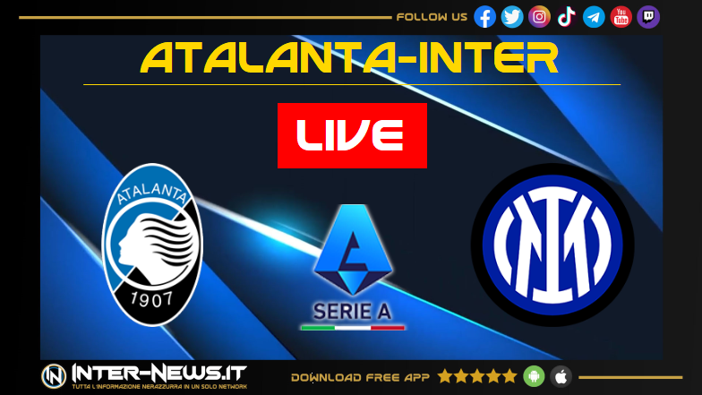 Live Atalanta-Inter