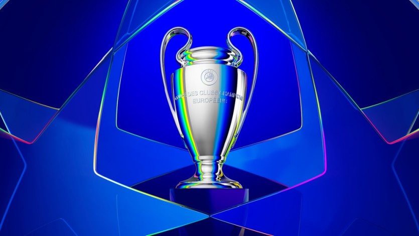 Champions League 2024-2027 logo trofeo