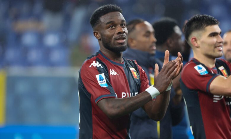 Gnaly Maxwel Cornet , Genoa