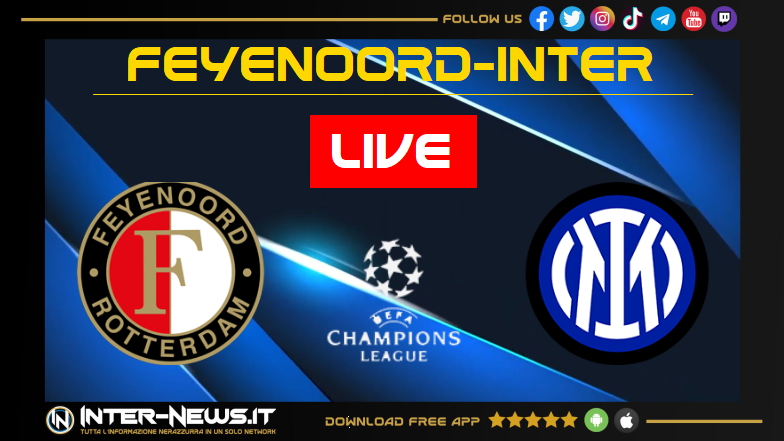 Feyenoord Inter LIVE