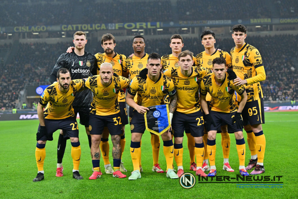 La formazione titolare scelta da Simone Inzaghi per Inter-Genoa in Serie A (Photo by Tommaso Fimiano/Inter-News.it ©)