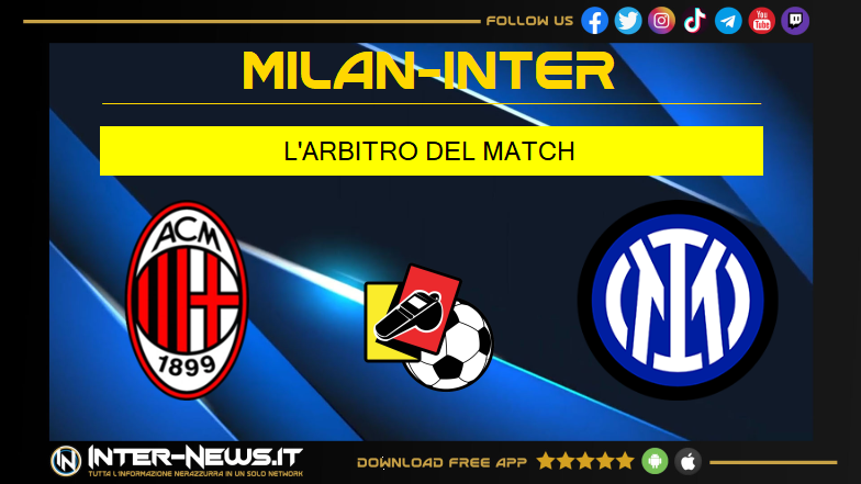 Milan-Inter arbitro