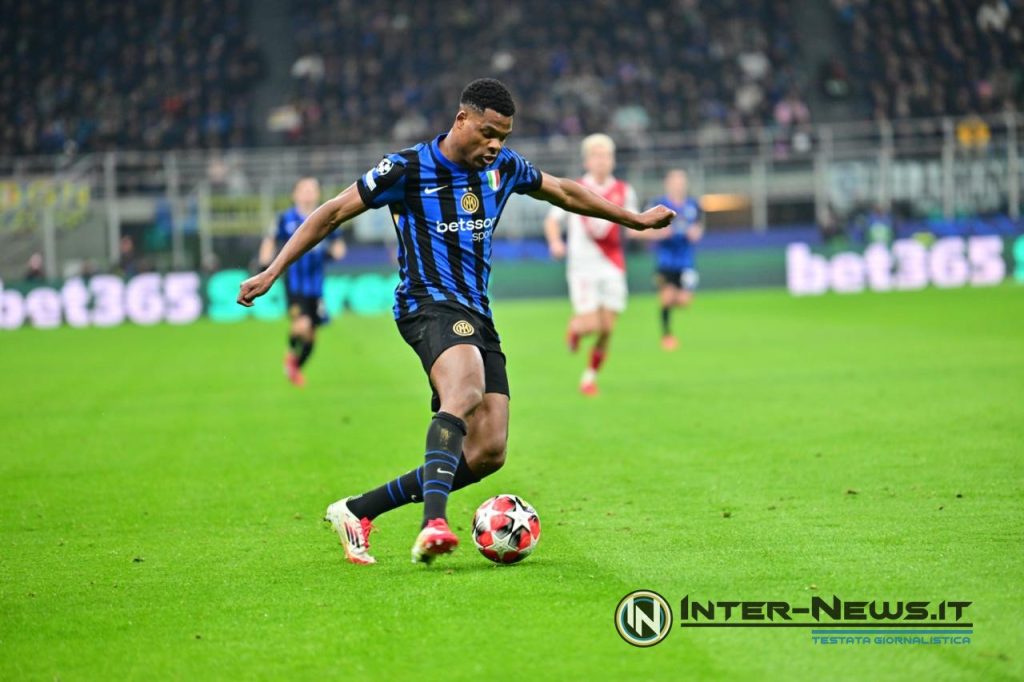 Denzel Dumfries, Inter-Monaco