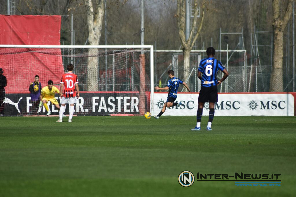 Thomas Berenbruch, Milan-Inter Primavera