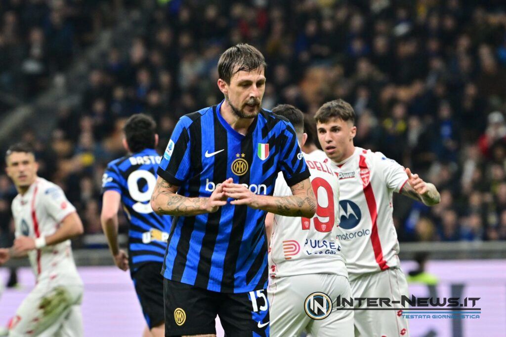 Francesco Acerbi in Inter-Monza