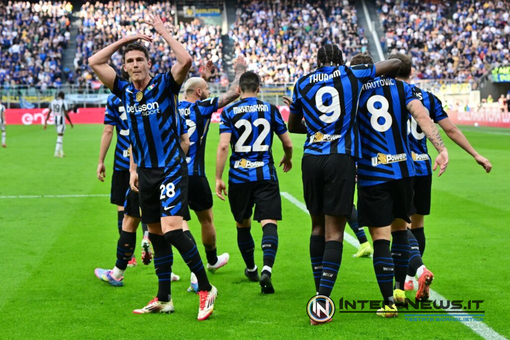 Esultanza di Benjamin Pavard in Inter-Udinese