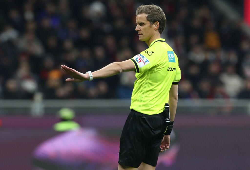 Daniele Chiffi, arbitro designato per Inter-Udinese della trentesima giornata di Serie A