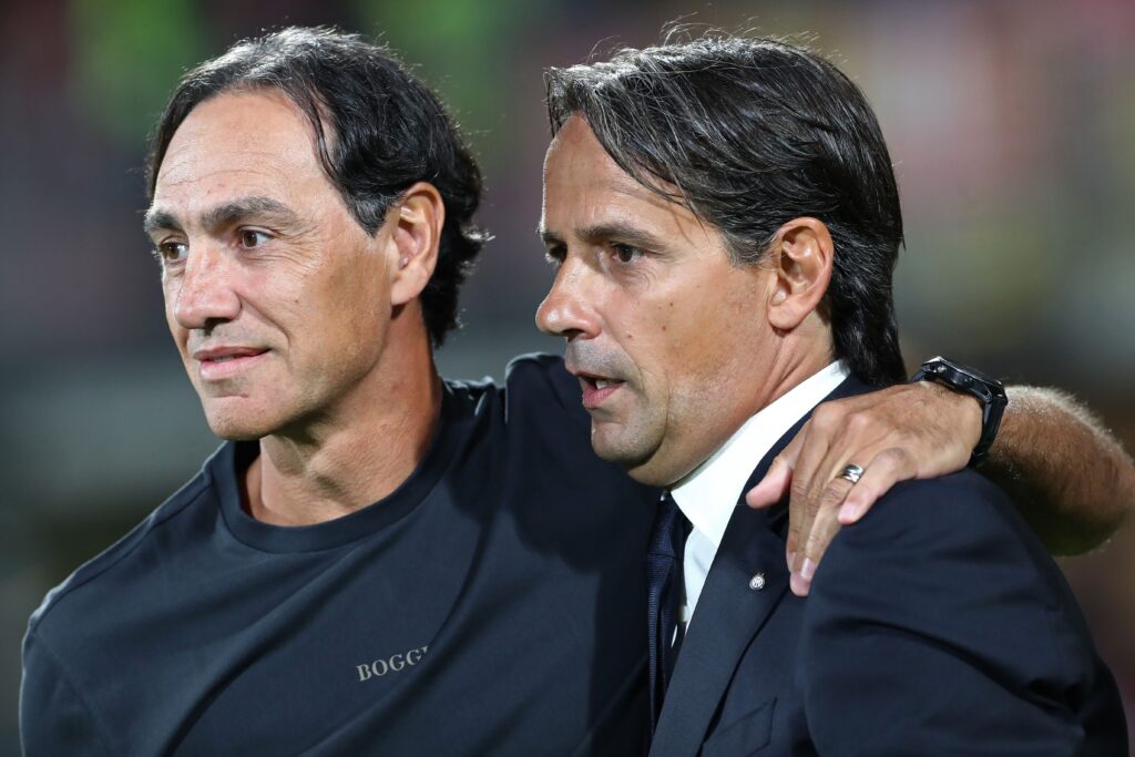Alessandro Nesta e Simone Inzaghi in Monza-Inter