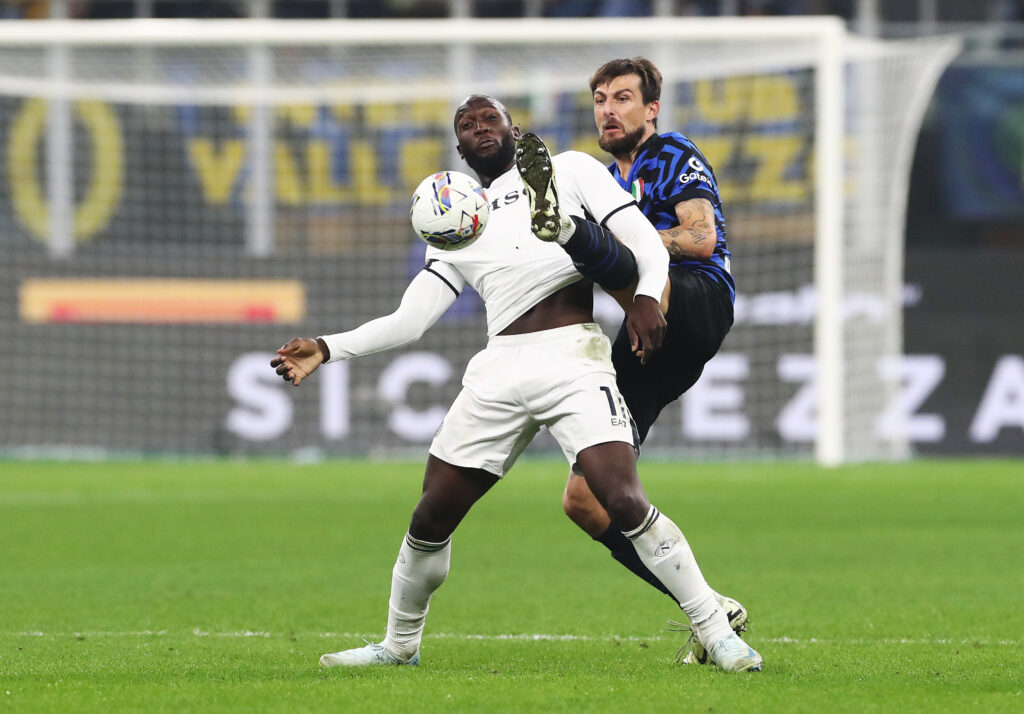 Francesco Acerbi, Romelu Lukaku Inter-Napoli