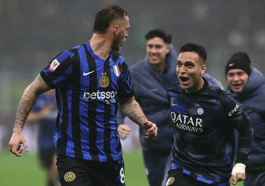 Marko Arnautovic e Lautaro Martinez.