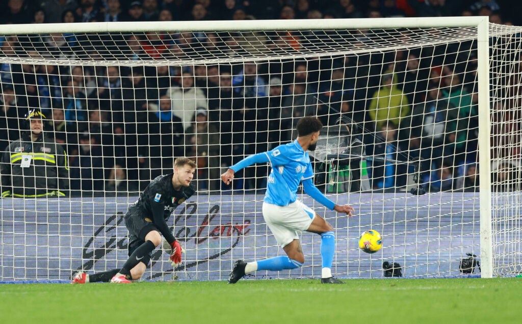 Philip Billing in Napoli-Inter